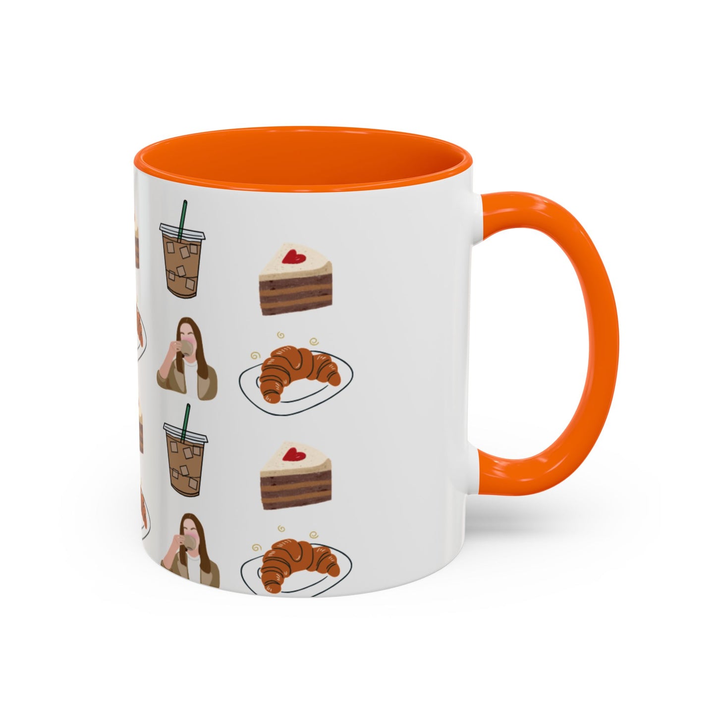 Café Vibes Accent Coffee Mug - 11 and 15oz, Perfect for Coffee Lovers