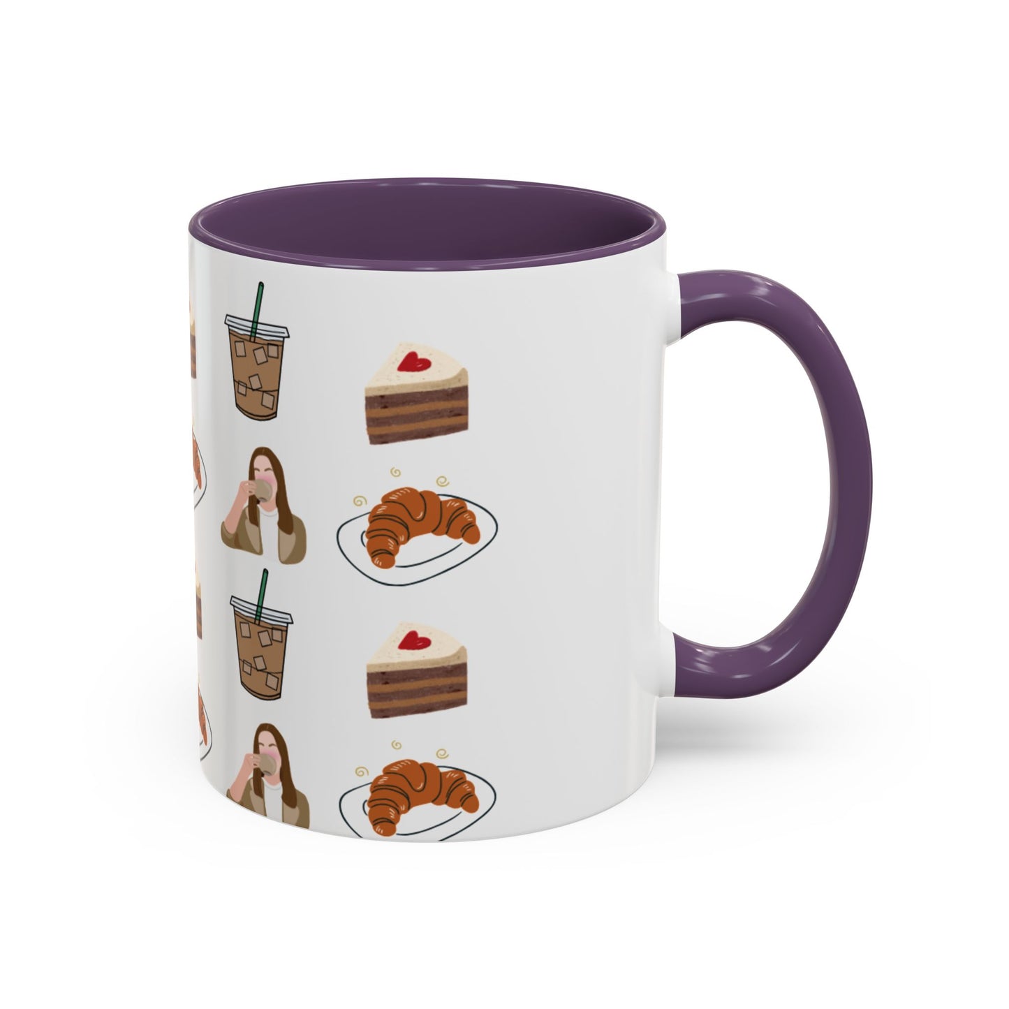 Café Vibes Accent Coffee Mug - 11 and 15oz, Perfect for Coffee Lovers