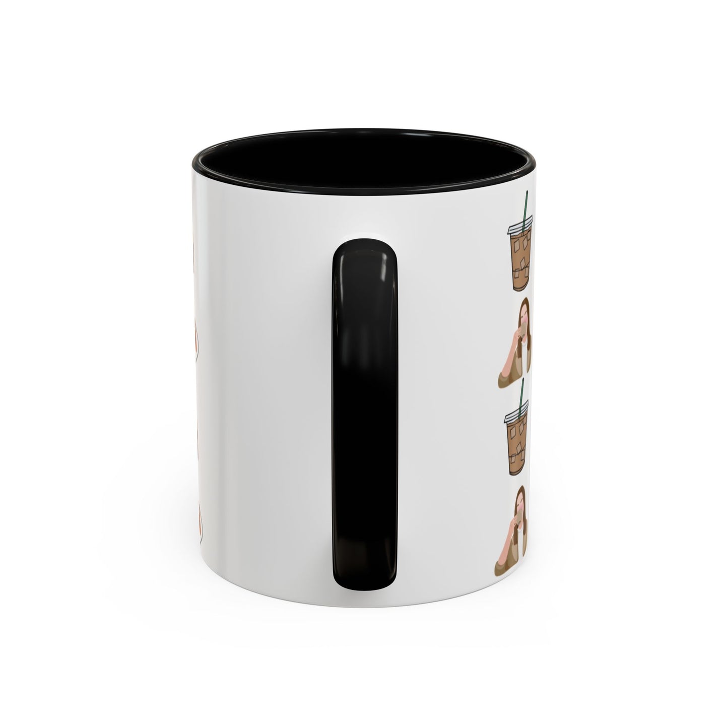 Café Vibes Accent Coffee Mug - 11 and 15oz, Perfect for Coffee Lovers
