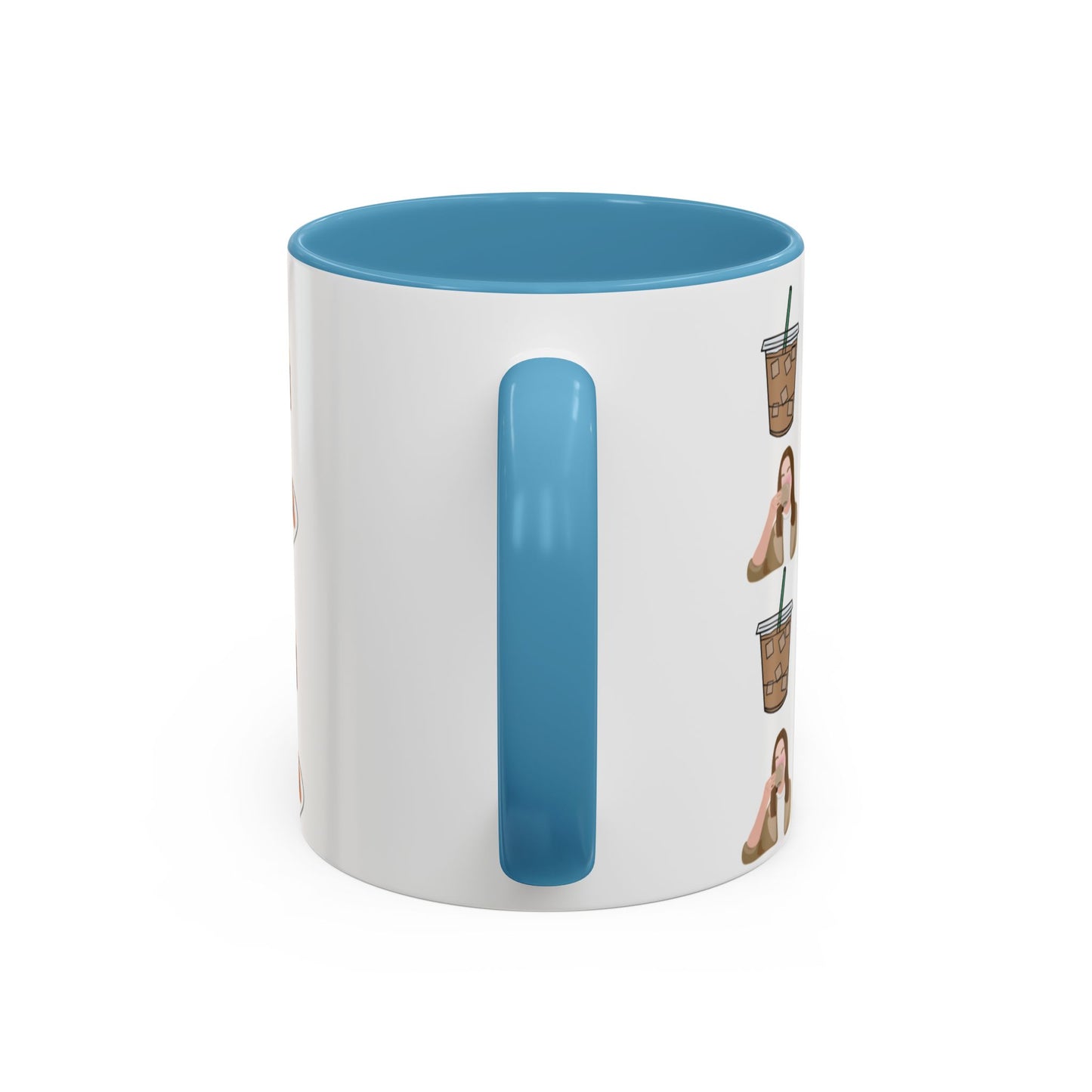 Café Vibes Accent Coffee Mug - 11 and 15oz, Perfect for Coffee Lovers