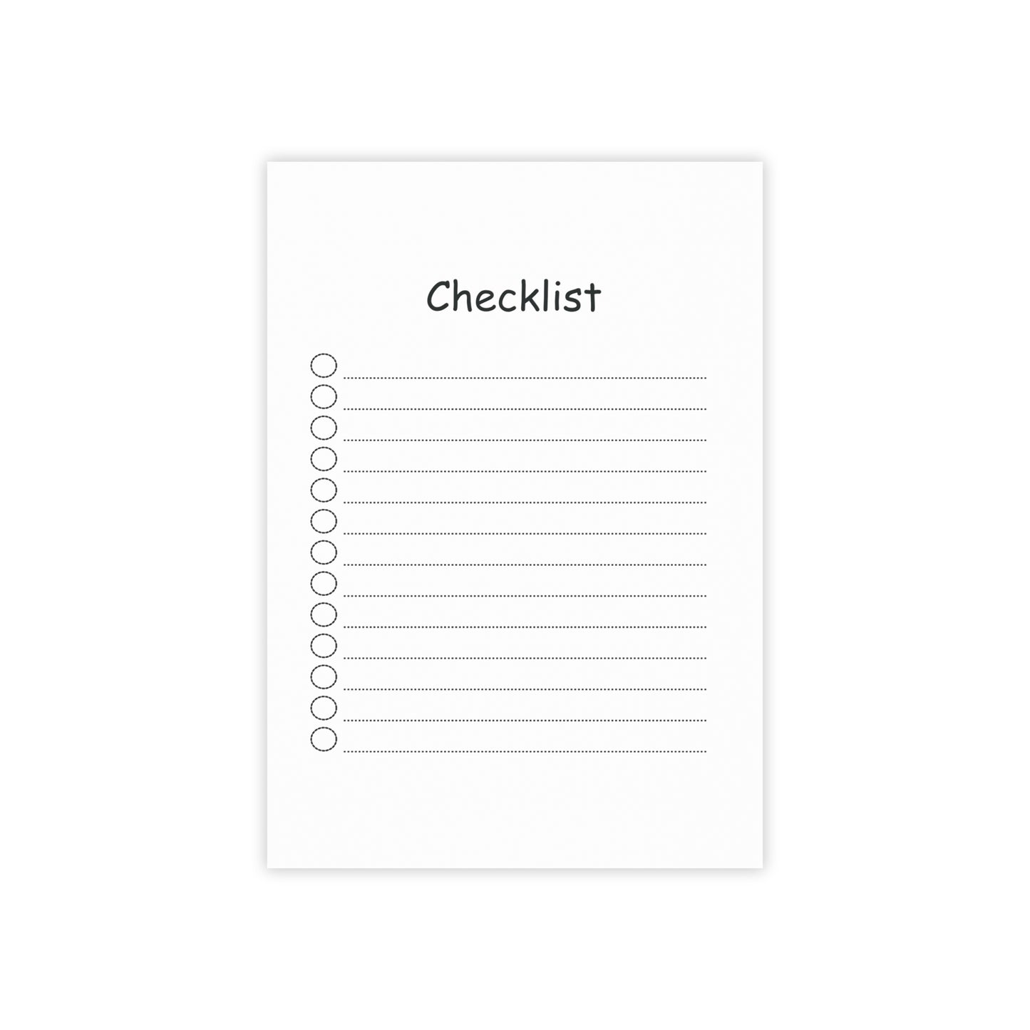 Checklist Post-it® Note Pads 10% Discount Up to $50 Purchase