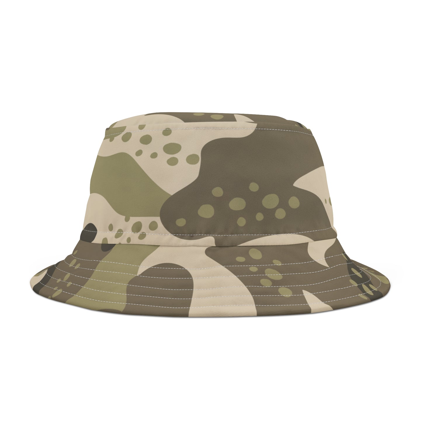 Unisex Brown Camouflage Bucket Hat