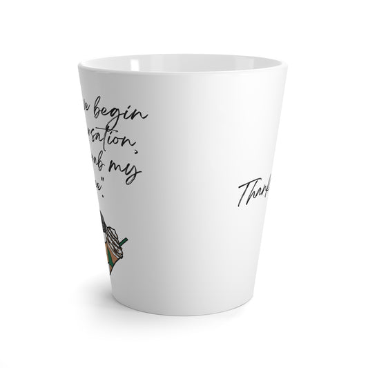 Coffee Latte Mug 10% Discount Up to $50 Purchase