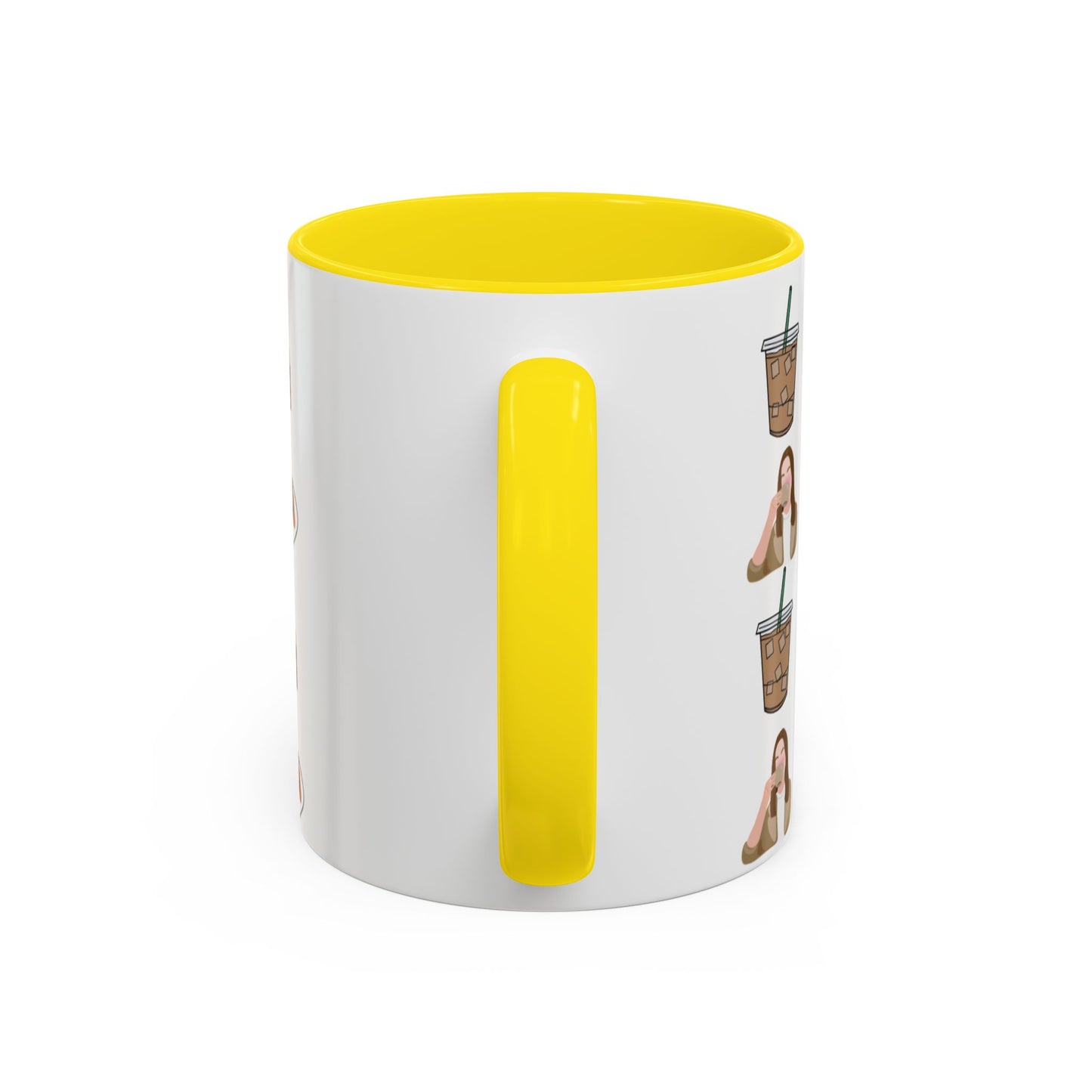 Café Vibes Accent Coffee Mug - 11 and 15oz, Perfect for Coffee Lovers