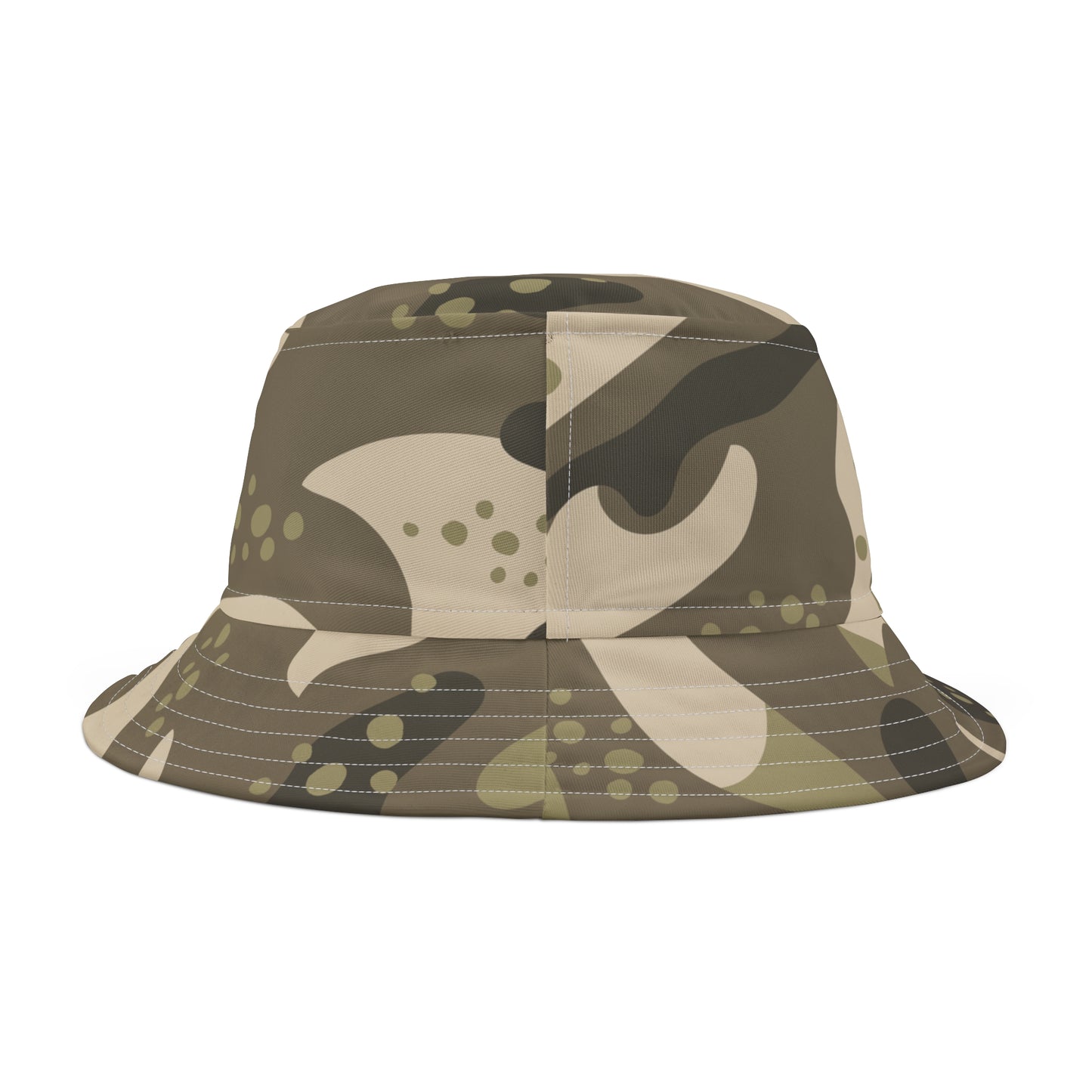 Unisex Brown Camouflage Bucket Hat