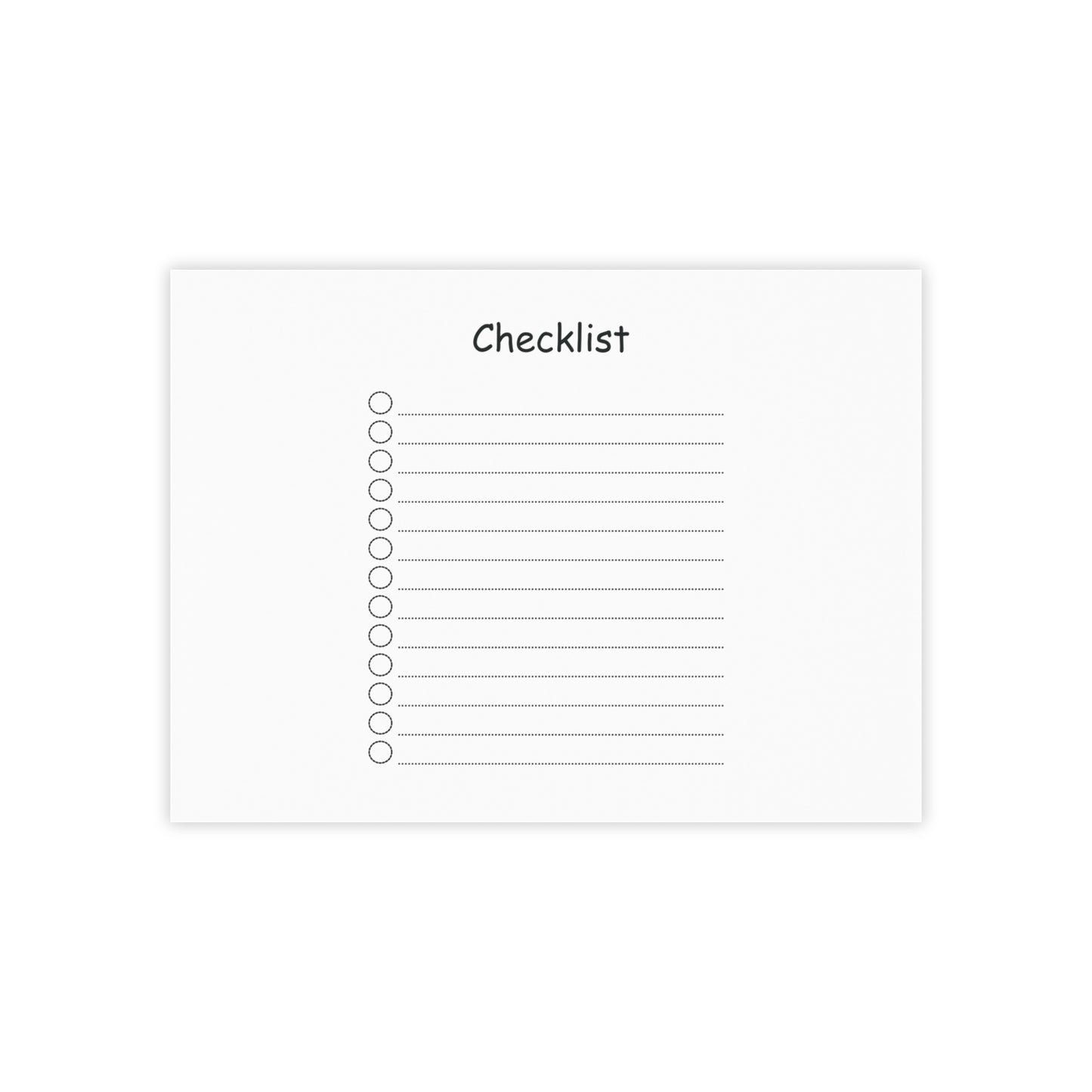 Checklist Post-it® Note Pads 10% Discount Up to $50 Purchase