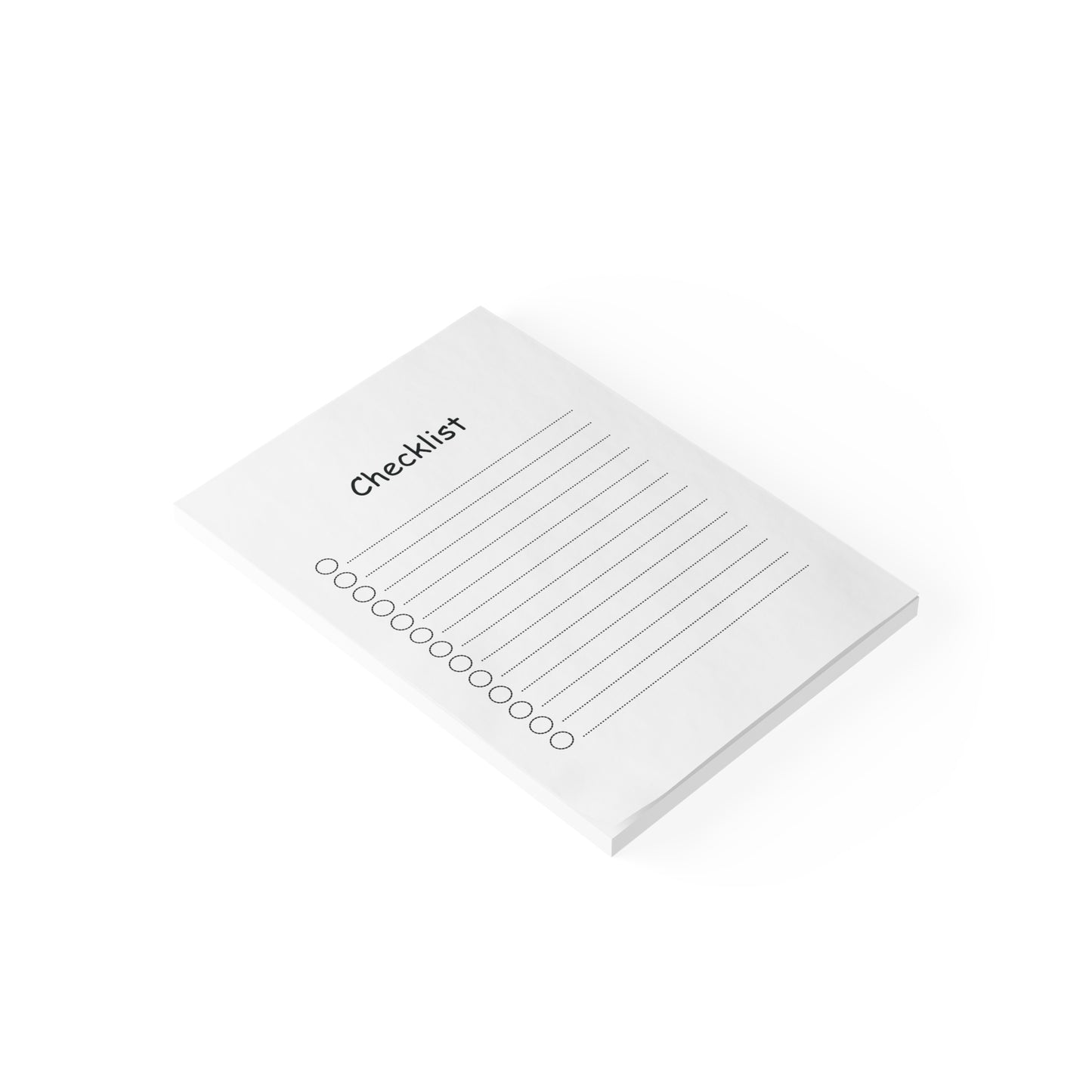Checklist Post-it® Note Pads 10% Discount Up to $50 Purchase