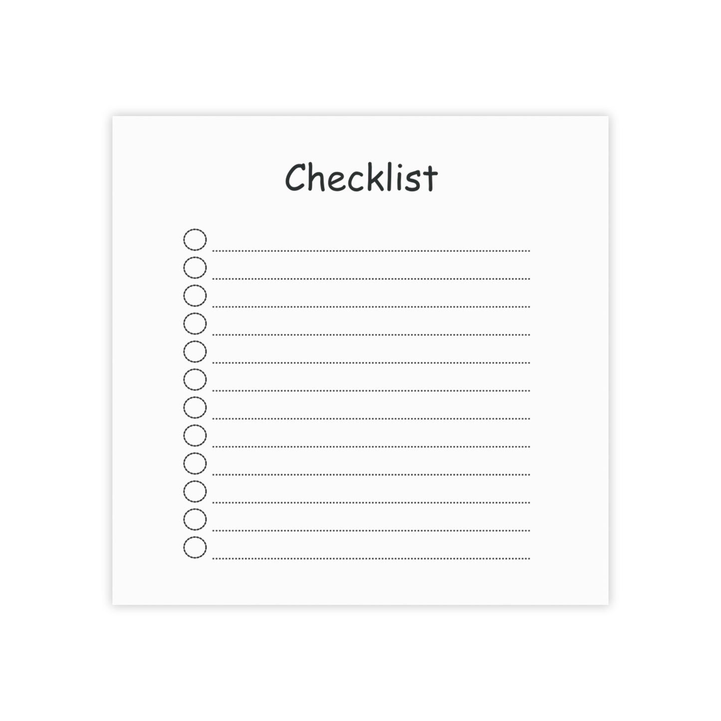 Checklist Post-it® Note Pads 10% Discount Up to $50 Purchase