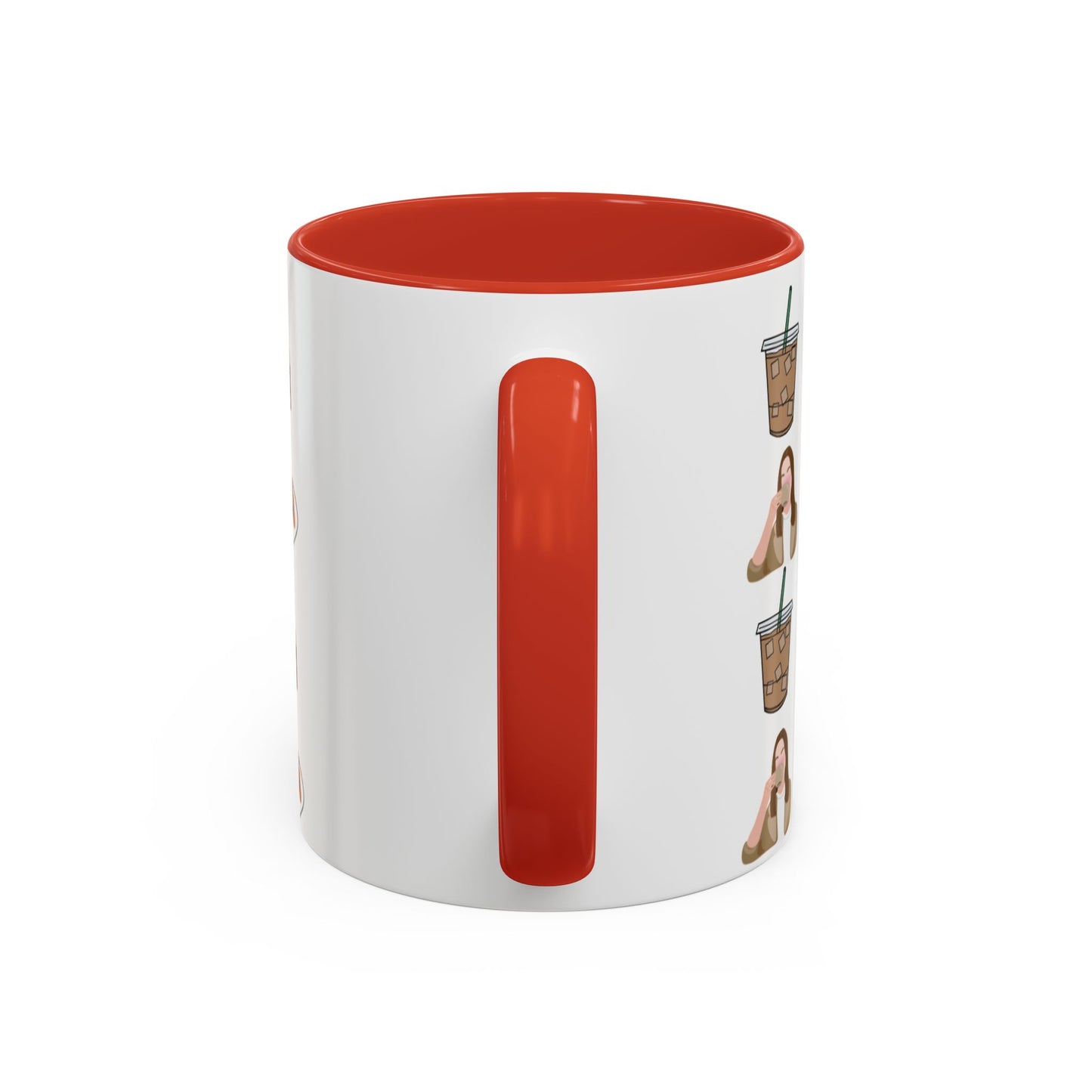 Café Vibes Accent Coffee Mug - 11 and 15oz, Perfect for Coffee Lovers