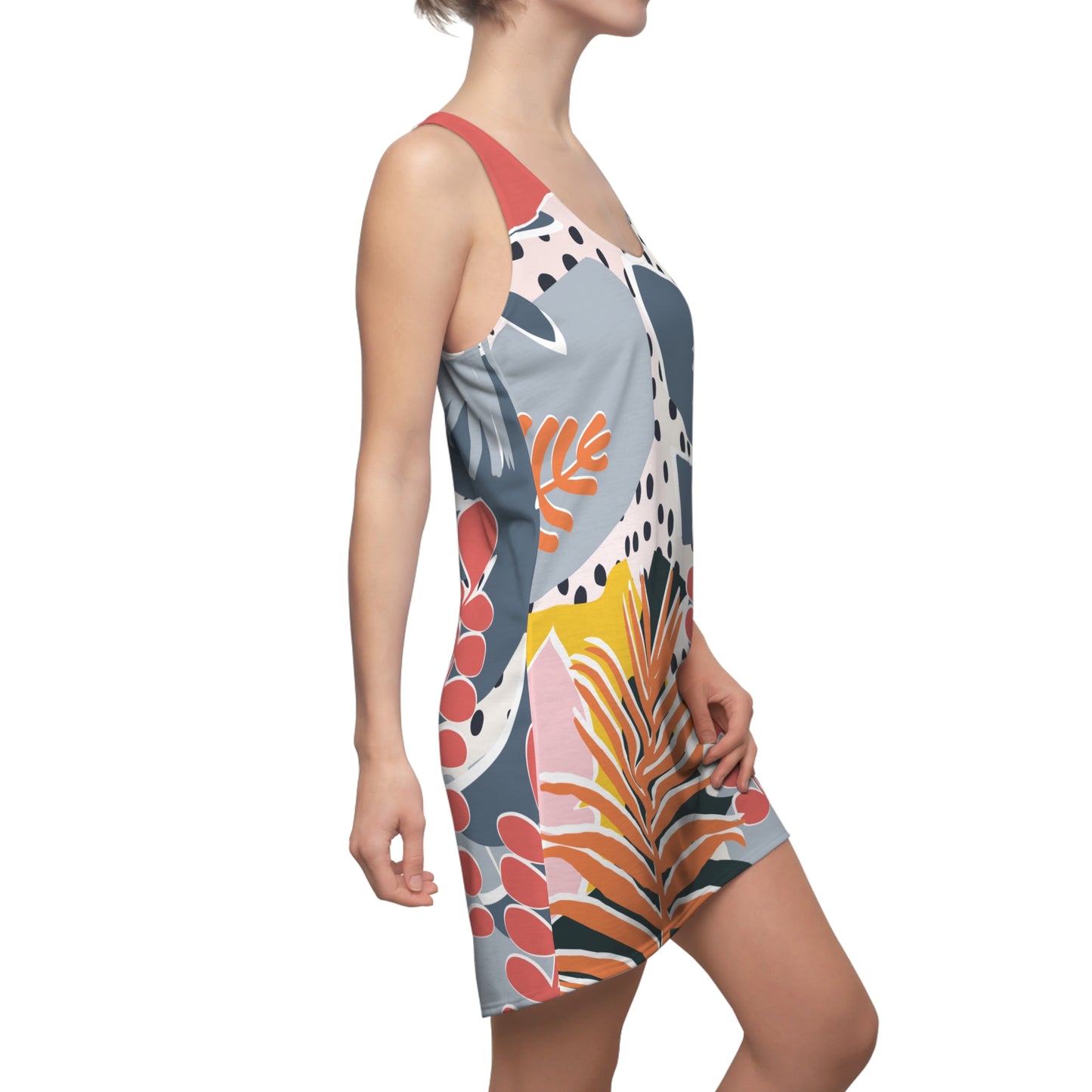 Palm Racerback Dress