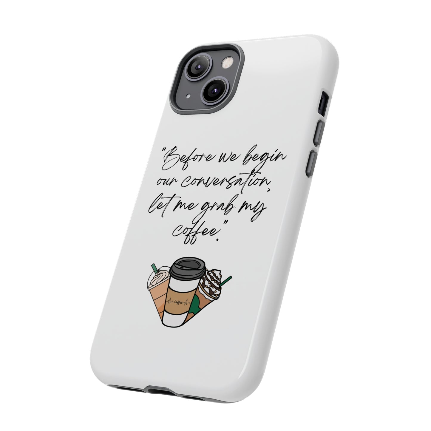 Coffee Time Tough iPhone Cases 10% Discount up to $50 Purchase