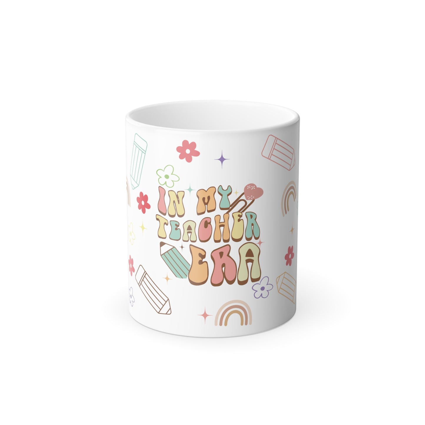 Teacher Era Color Morphing Mug, 11oz