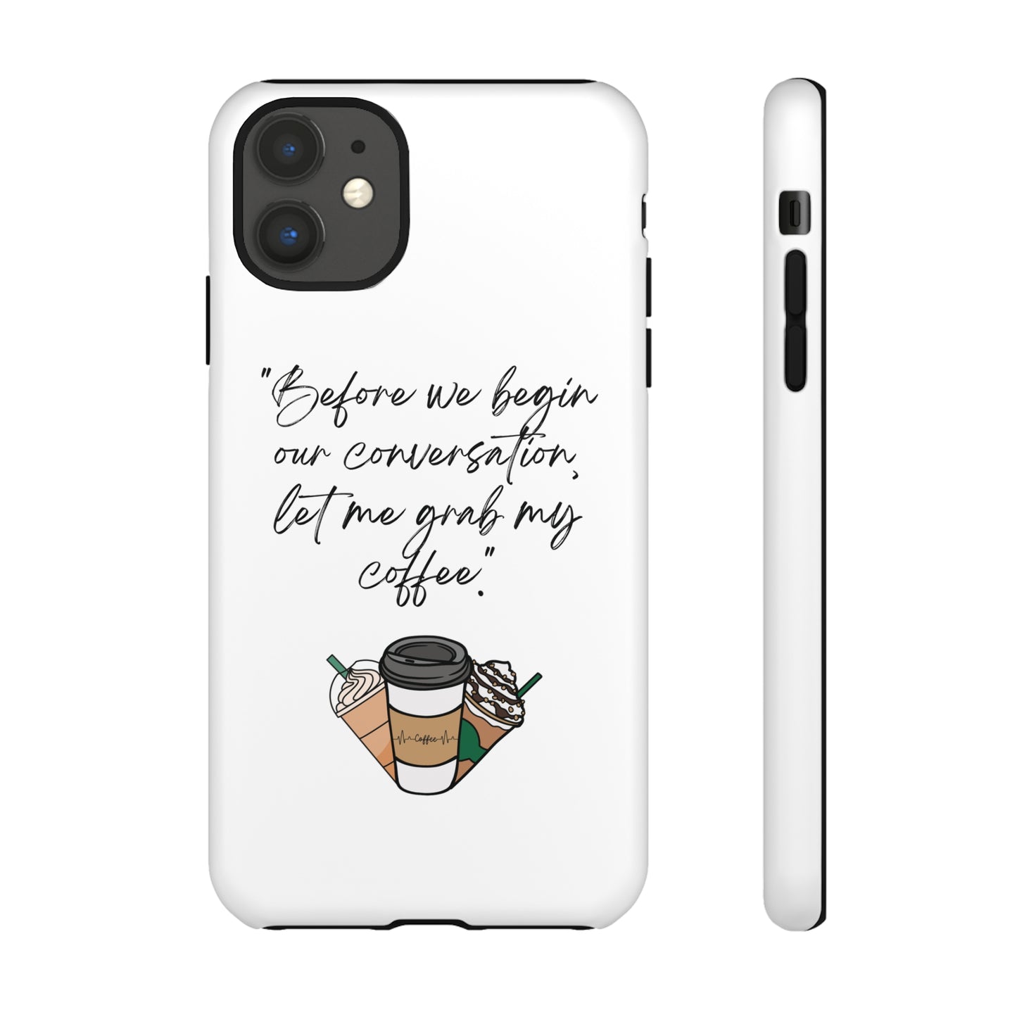 Coffee Time Tough iPhone Cases 10% Discount up to $50 Purchase