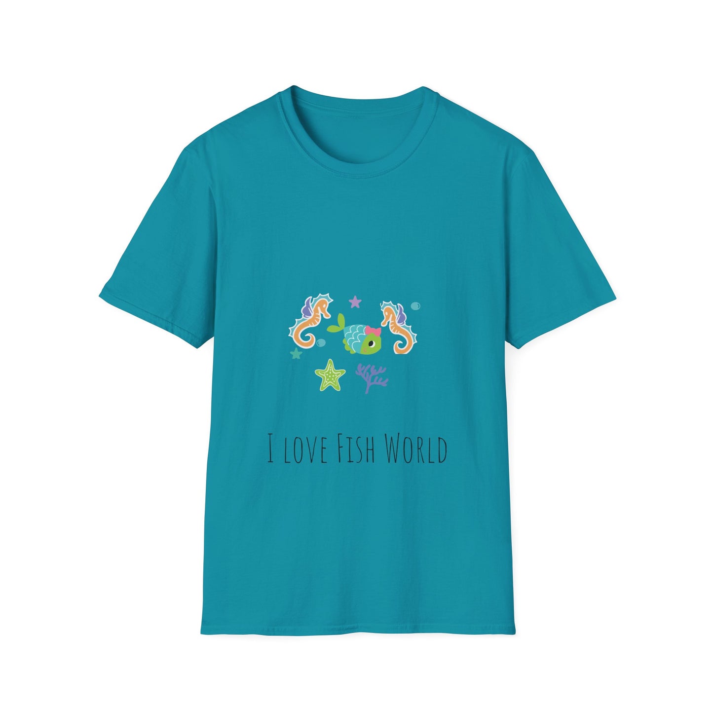 Fish World Softstyle T-Shirt