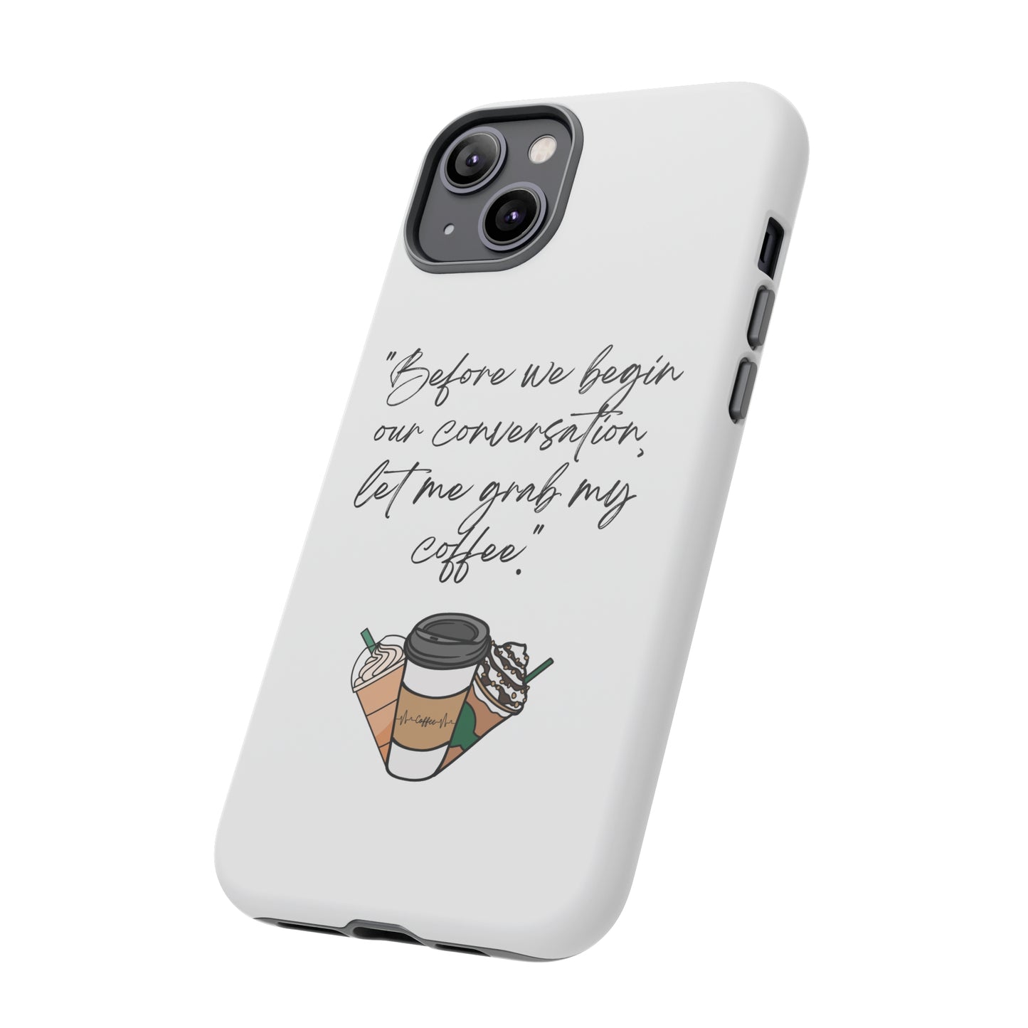 Coffee Time Tough iPhone Cases 10% Discount up to $50 Purchase