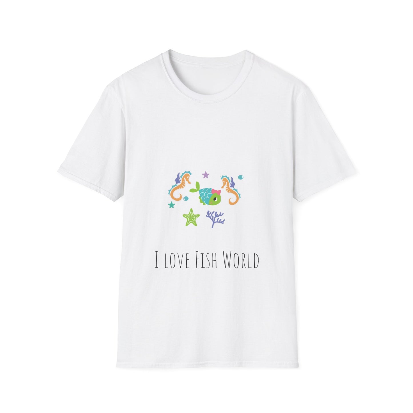 Fish World Softstyle T-Shirt