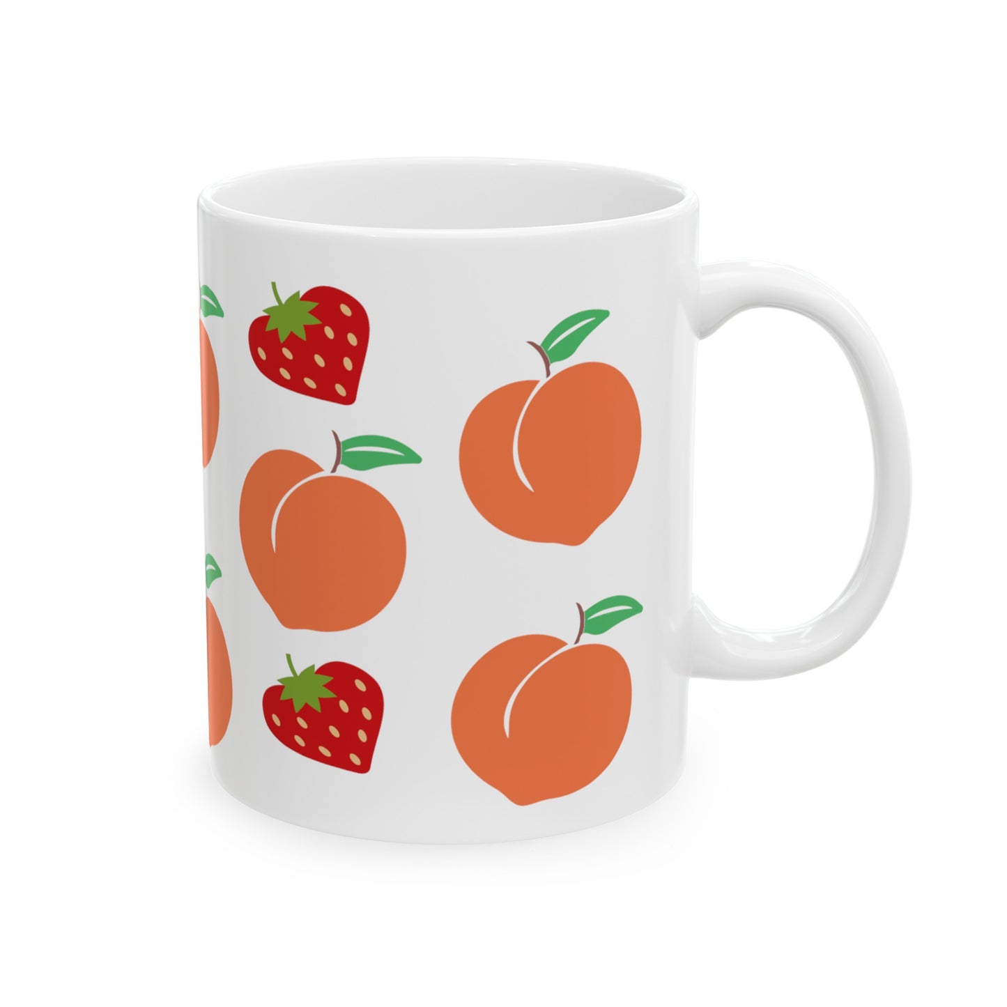 Copy of Fruit Ceramic Mug, (11oz, 15oz)