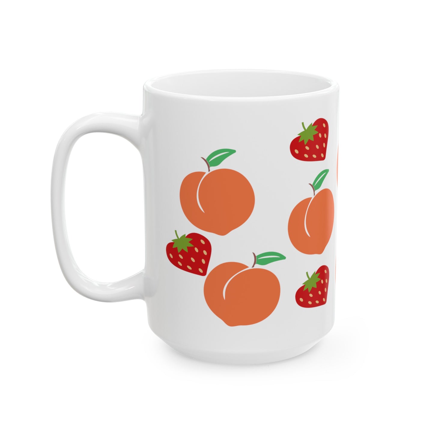 Copy of Fruit Ceramic Mug, (11oz, 15oz)