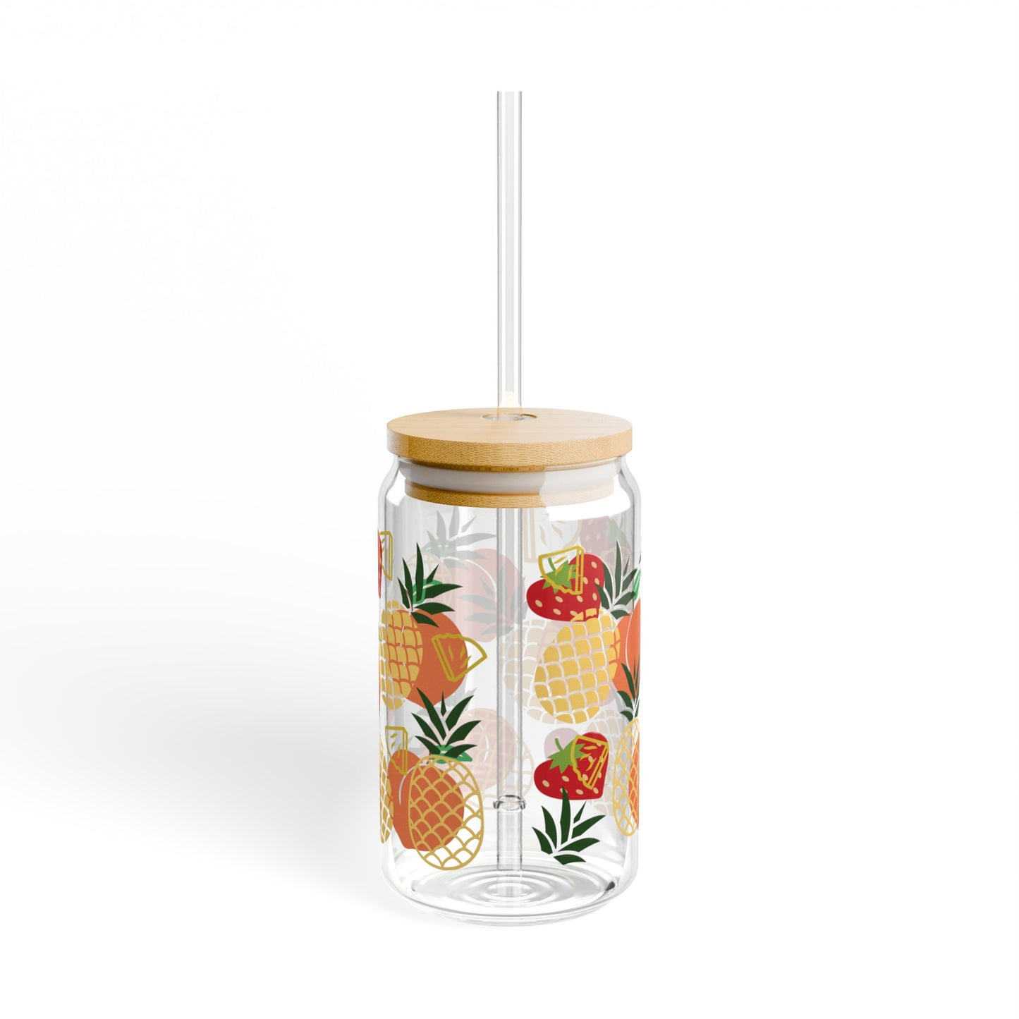 Fruit Punches Sipper Glass, 16oz