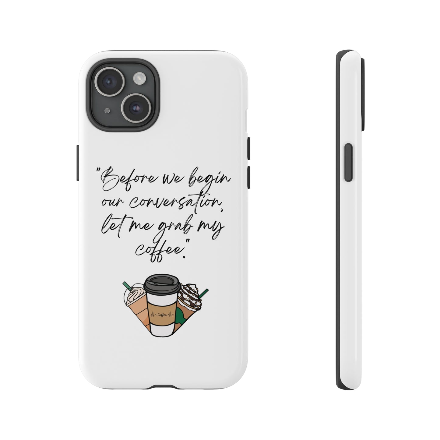 Coffee Time Tough iPhone Cases 10% Discount up to $50 Purchase