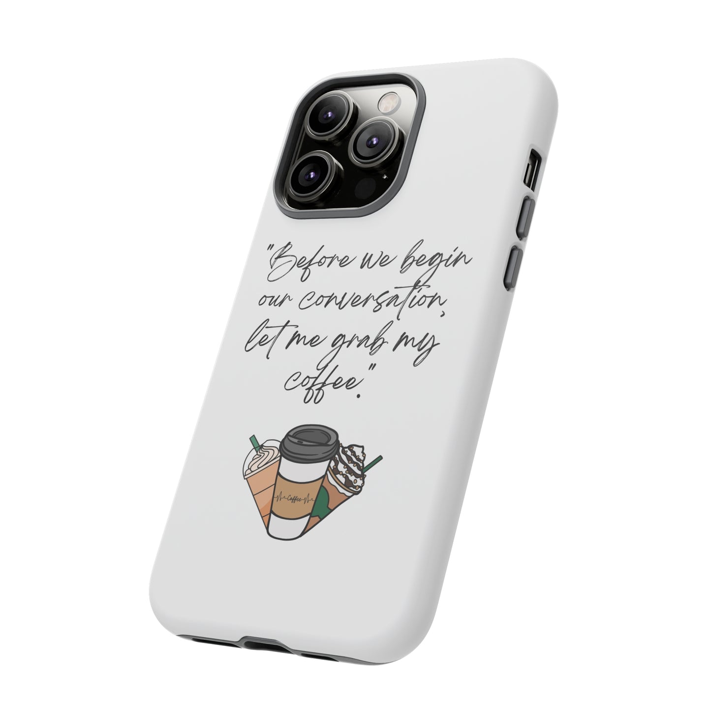 Coffee Time Tough iPhone Cases 10% Discount up to $50 Purchase