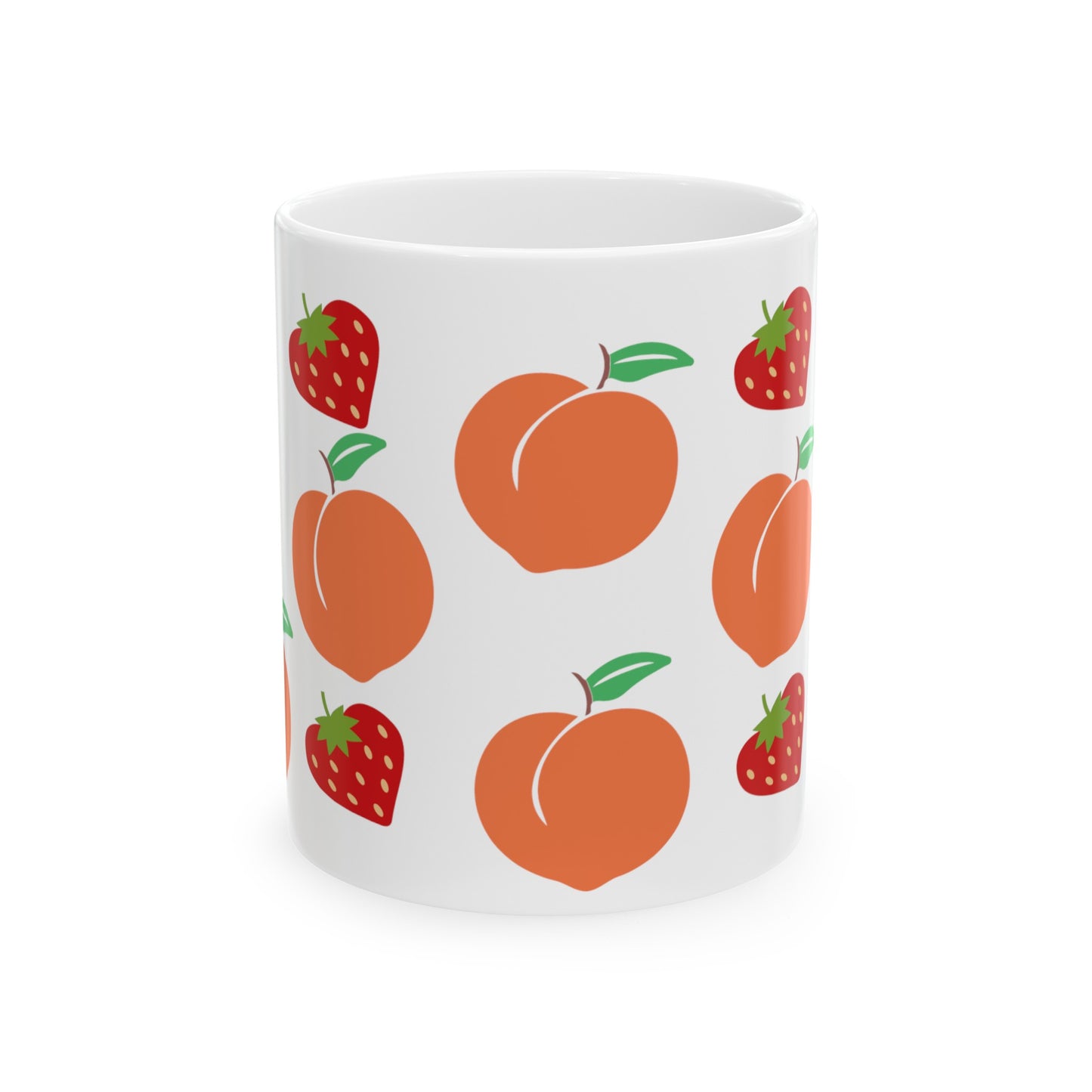 Copy of Fruit Ceramic Mug, (11oz, 15oz)