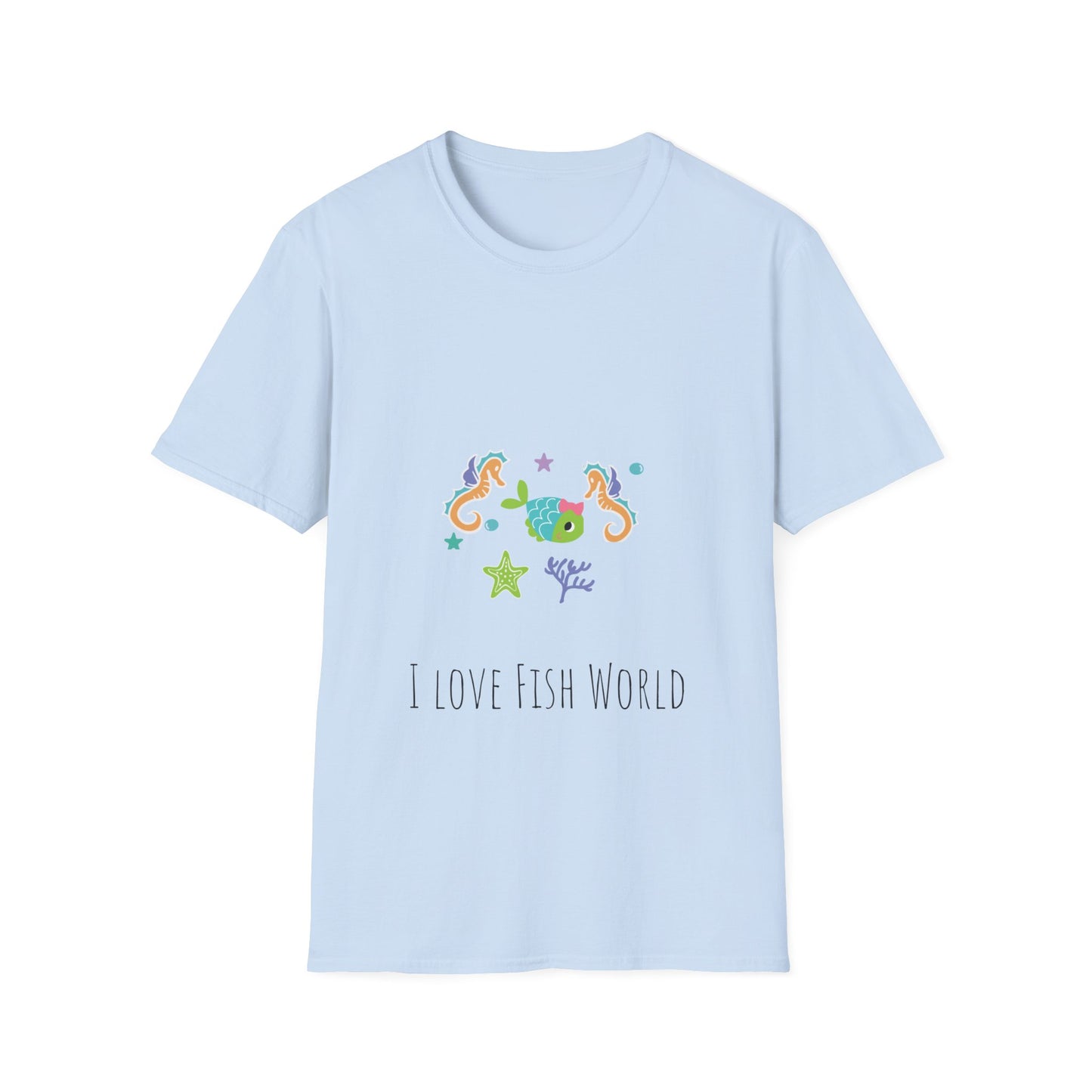 Fish World Softstyle T-Shirt