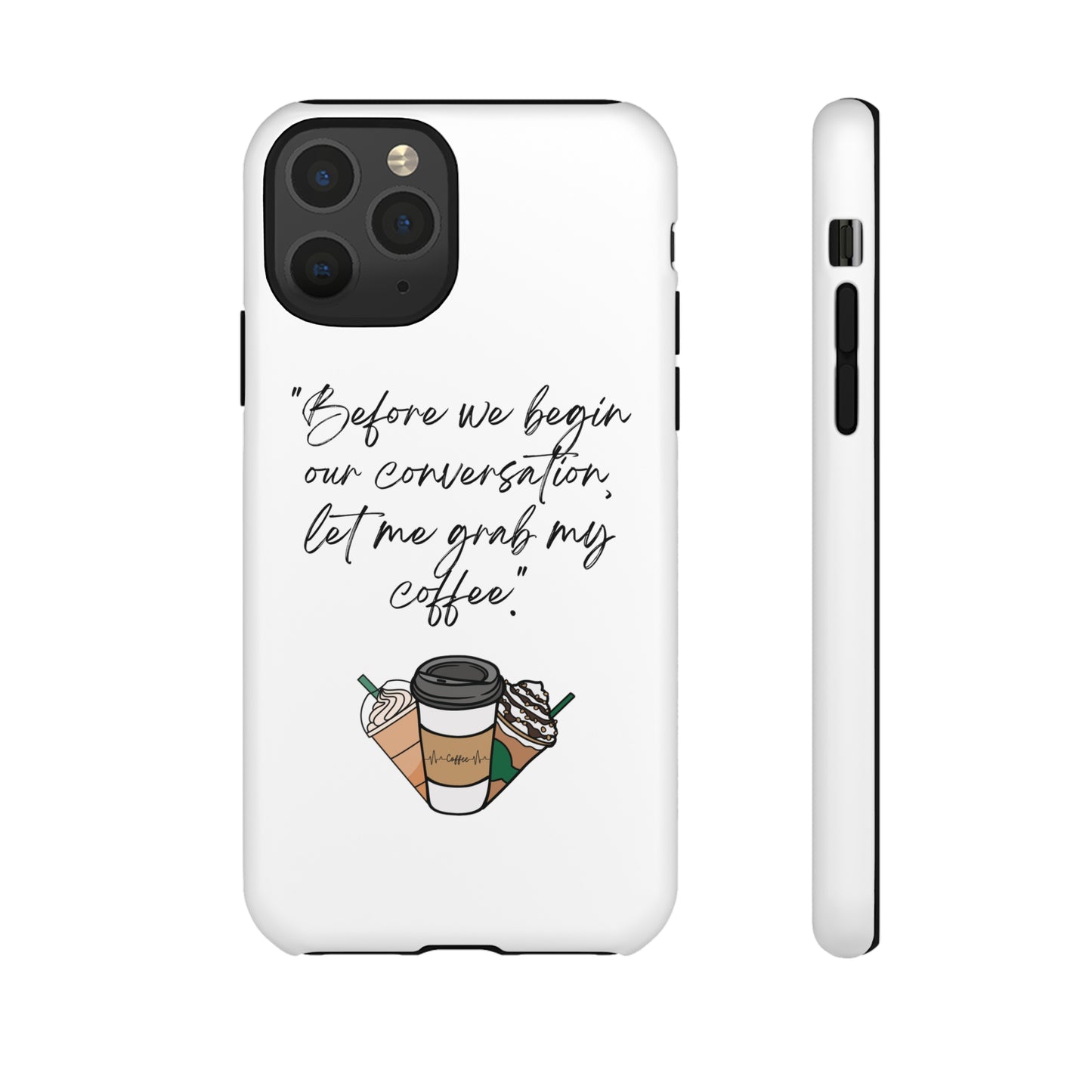 Coffee Time Tough iPhone Cases 10% Discount up to $50 Purchase