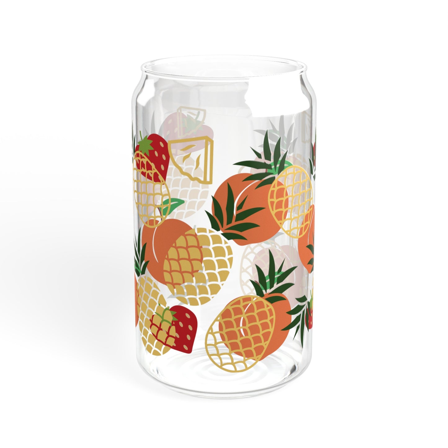 Fruit Punches Sipper Glass, 16oz